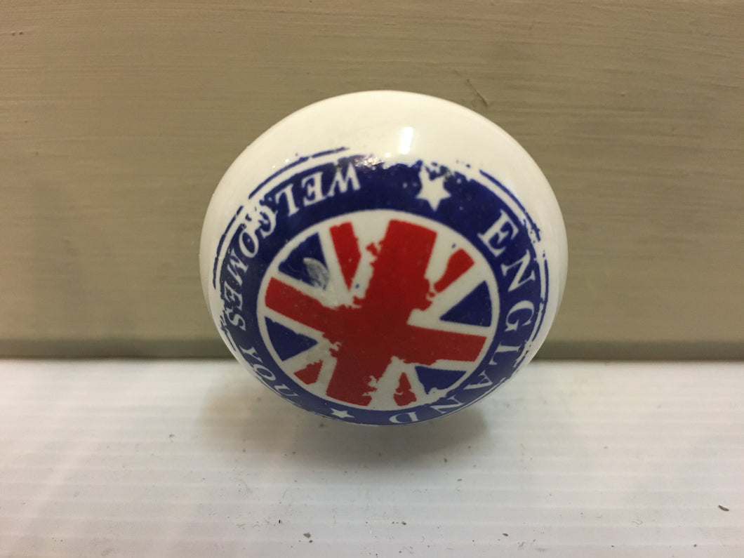 England Flag Knob