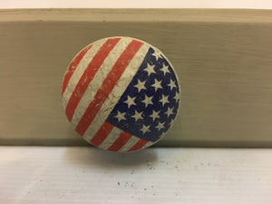 American Flag Knob